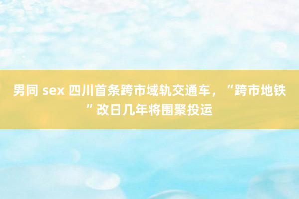 男同 sex 四川首条跨市域轨交通车，“跨市地铁”改日几年将围聚投运