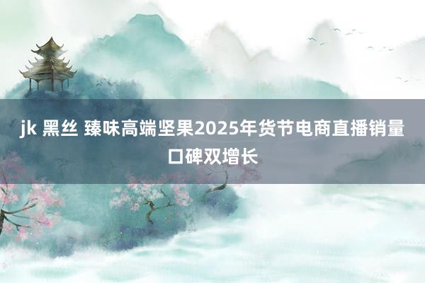 jk 黑丝 臻味高端坚果2025年货节电商直播销量口碑双增长